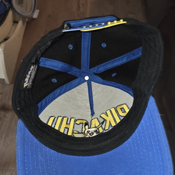 Pokemon Pikachu Black and Blue Hat - Picture 2 of 4
